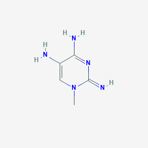 2-Imino-1-methyl-1,2-dihydropyrimidine-4,5-diamine