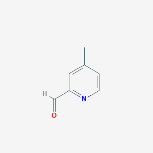 molecular formula C7H7NO B1311750 4-甲基吡啶-2-甲醛 CAS No. 53547-60-7