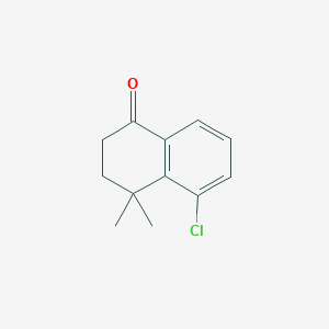 5-Chloro-4,4-dimethyl-3,4-dihydronaphthalen-1(2H)-one