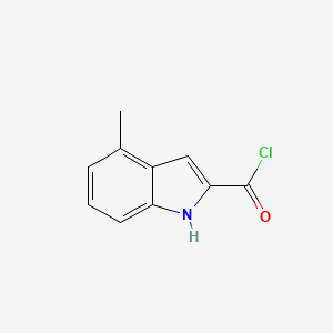 4-Methyl-1H-indole-2-carbonyl chloride