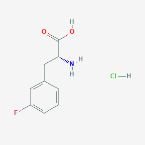 (R)-2-Amino-3-(3-fluorophenyl)propanoicacidhydrochloride