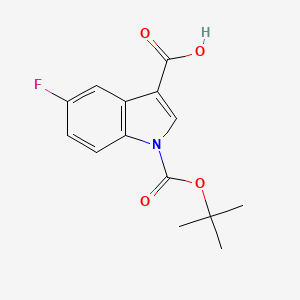 1-(Tert-butoxycarbonyl)-5-fluoro-1H-indole-3-carboxylicacid