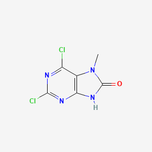 2,6-Dichloro-7-methylpurin-8-one