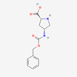 D-Proline, 4-[[(phenylmethoxy)carbonyl]amino]-, (4R)-