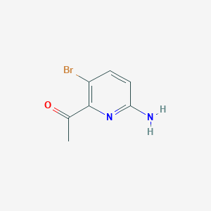 1-(6-Amino-3-bromopyridin-2-yl)ethanone