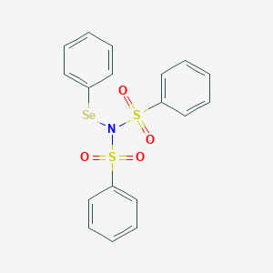 N-(Phenylselanyl)-N-(phenylsulfonyl)benzenesulfonamide