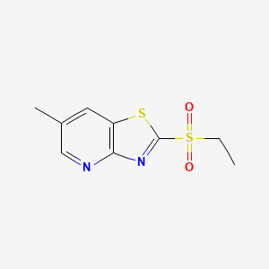 Thiazolo[4,5-b]pyridine,2-(ethylsulfonyl)-6-methyl-