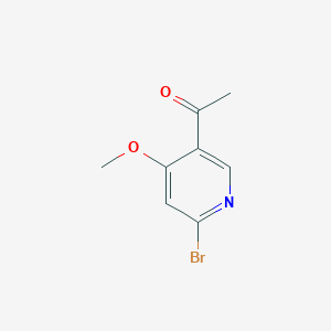 1-(6-Bromo-4-methoxypyridin-3-yl)ethanone