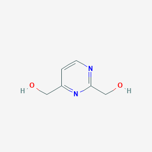 molecular formula C6H8N2O2 B13117726 2,4-Pyrimidinedimethanol CAS No. 4425-66-5