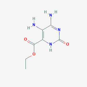 Ethyl 5,6-diamino-2-hydroxypyrimidine-4-carboxylate