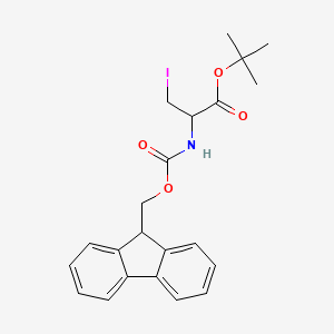 Alanine, n-[(9h-fluoren-9-ylmethoxy)carbonyl]-3-iodo-, 1,1-dimethylethyl ester