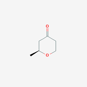 molecular formula C6H10O2 B1311785 (2S)-2-甲基氧杂环-4-酮 CAS No. 82110-21-2