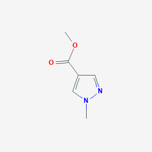 molecular formula C6H8N2O2 B1311789 1-甲基-1H-吡唑-4-羧酸甲酯 CAS No. 5952-93-2
