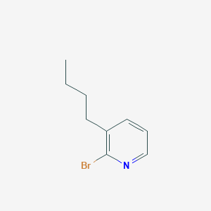 molecular formula C9H12BrN B13117899 2-Bromo-3-butylpyridine 