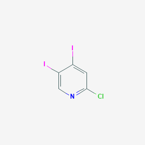 2-Chloro-4,5-diiodopyridine