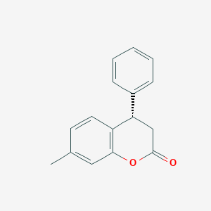 (S)-7-Methyl-4-phenylchroman-2-one