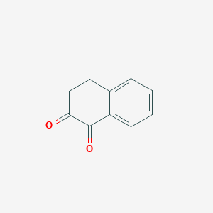 molecular formula C10H8O2 B13118006 3,4-Dihydronaphthalene-1,2-dione 