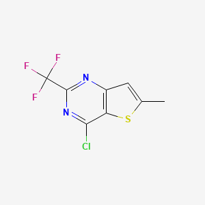 4-Chloro-6-methyl-2-(trifluoromethyl)thieno[3,2-d]pyrimidine