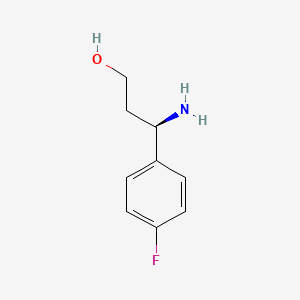 B1311809 (r)-3-(4-Fluorophenyl)-beta-alaninol CAS No. 228422-47-7