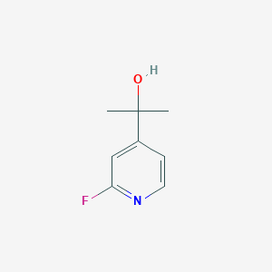 2-(2-Fluoropyridin-4-yl)propan-2-ol