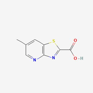 6-Methylthiazolo[4,5-b]pyridine-2-carboxylicacid