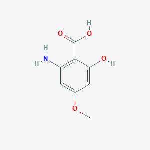 2-Amino-6-hydroxy-4-methoxybenzoicacid