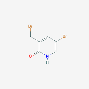 5-Bromo-3-(bromomethyl)pyridin-2-ol