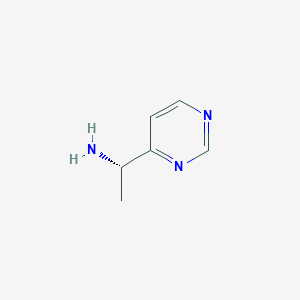 (S)-1-(pyrimidin-4-yl)ethanamine