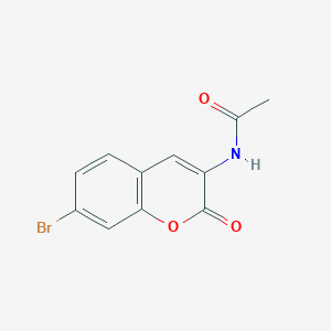 N-(7-Bromo-2-oxo-2H-chromen-3-yl)acetamide