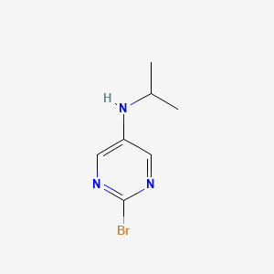 2-Bromo-N-isopropylpyrimidin-5-amine