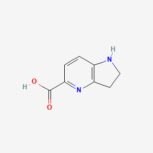 1H,2H,3H-pyrrolo[3,2-b]pyridine-5-carboxylic acid