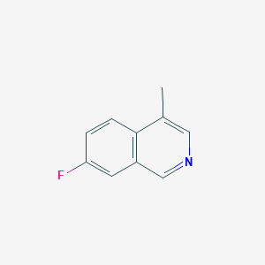 7-Fluoro-4-methylisoquinoline