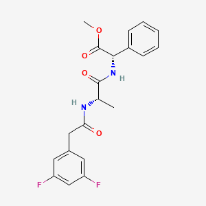 molecular formula C20H20F2N2O4 B1311844 Inhibidor de Gamma-secretasa XVI CAS No. 208255-51-0