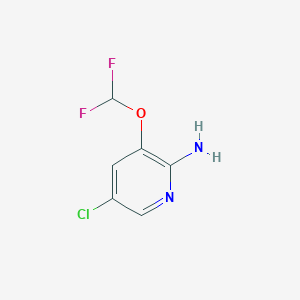 5-Chloro-3-(difluoromethoxy)pyridin-2-amine