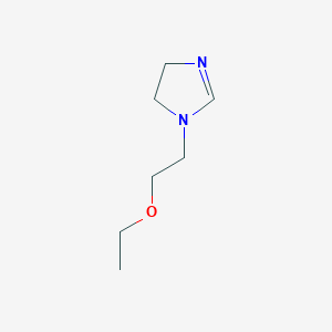 1-(2-Ethoxyethyl)-4,5-dihydro-1H-imidazole