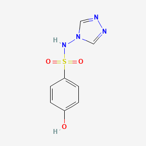 4-Hydroxy-N-(4H-1,2,4-triazol-4-yl)benzenesulfonamide