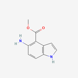 Methyl5-amino-1H-indole-4-carboxylate