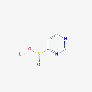 Lithiumpyrimidine-4-sulfinate