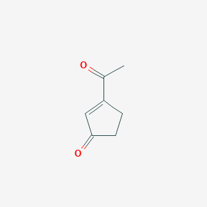 2-Cyclopenten-1-one, 3-acetyl-