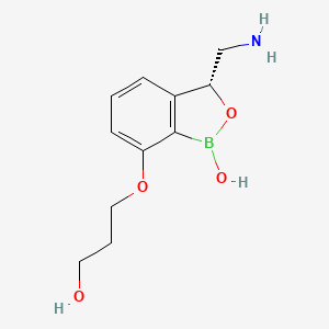 (R)-3-(Aminomethyl)-7-(3-hydroxypropoxy)benzo[c][1,2]oxaborol-1(3H)-ol