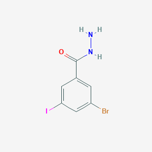 3-Bromo-5-iodobenzohydrazide