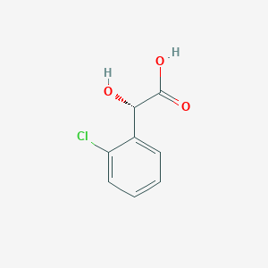 molecular formula C8H7ClO3 B131188 (S)-(+)-2-氯苯乙酸 CAS No. 52950-19-3