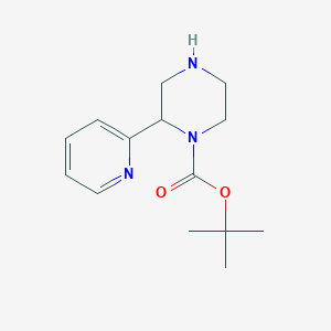 Tert-butyl 2-(pyridin-2-YL)piperazine-1-carboxylate