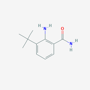 2-Amino-3-(tert-butyl)benzamide