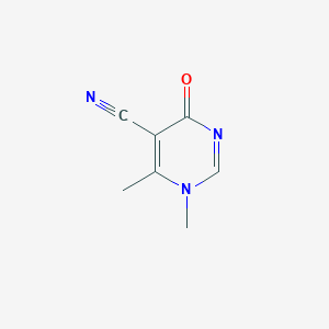 1,6-Dimethyl-4-oxo-1,4-dihydropyrimidine-5-carbonitrile