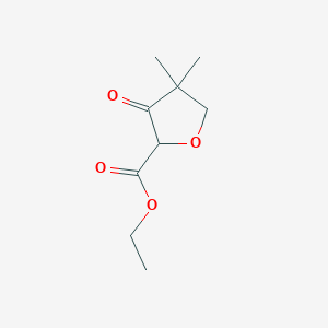 Ethyl 4,4-dimethyl-3-oxotetrahydrofuran-2-carboxylate