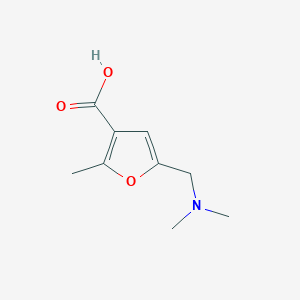 5-[(Dimethylamino)methyl]-2-methylfuran-3-carboxylic acid