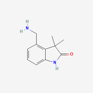 4-Aminomethyl-3,3-dimethyloxindole