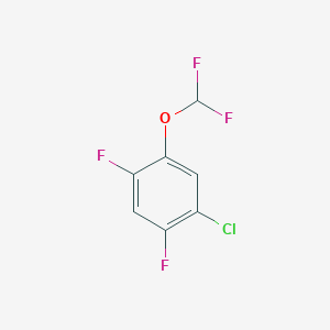 1-Chloro-5-(difluoromethoxy)-2,4-difluorobenzene