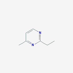 molecular formula C7H10N2 B13118959 2-Ethyl-4-methylpyrimidine 